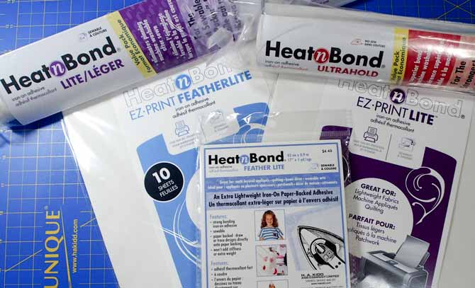Heat n' Bond Interfacing Fusible and Non Fusible Perfect for Applique
