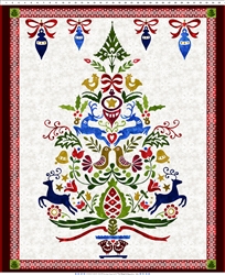 Nysno Panel Christmas Fabric