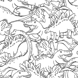 Dinosaur Flannel - Totally Roarsome