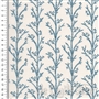 Willow Ivory Blooming Branches Blue on Ivory  44"x36"