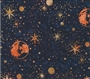 Earth and Starry Night fabric