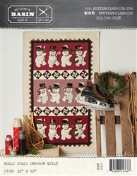 Holly Jolly Snowman Quilt