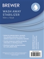 Wash-away stabilizers