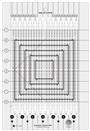Stripology Quarters Mini Quilt Ruler CGRGE4  Creative Grids