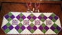 Fun Four Patch Table Runner Cut Loose