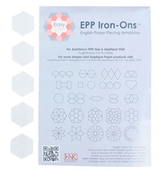 Iron On Hexies 1"