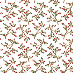 White Sprigs Flannel by Sharla Fults