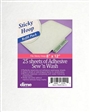 Sticky Hoop  Adhesive Sew n Wash Stabilizer 8 x12in 25pk
