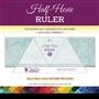 Half-Hexie Ruler, Plum Easy Patterns