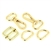 3/4" Basic Hardware Set Gold  STS193BG Special Offer 2 packs!