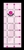 Tula Pink 2.5in x 6.5in Non Slip Mouse Ruler VALENTINE SPECIAL!