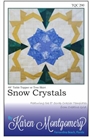Snow Crystals Quilt Pattern use Crazier Eights Ruler! TQC290