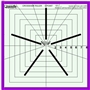 Westalee Crosshair Square 5 Points Star