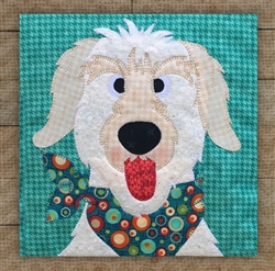 DOODLE DOG Precut Fused Applique