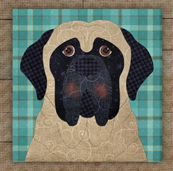 English Mastiff Precut Fused Applique Pack