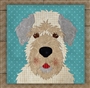 Wheaten Terrier Cream Precut Fused Applique