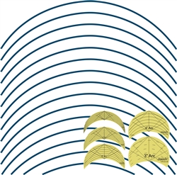 Westalee Arc Template Set