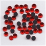 Hotfix Iron On Rhinestones Glass Crystals Light Siam Red Size 4mm ss16 # YG-103-4