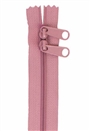 Zipper dusty rose